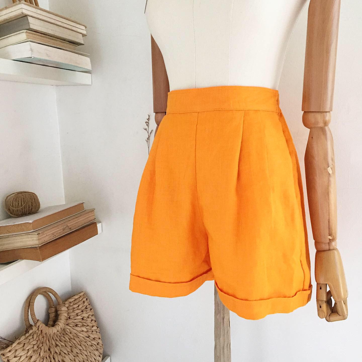 Angeline Linen Shorts