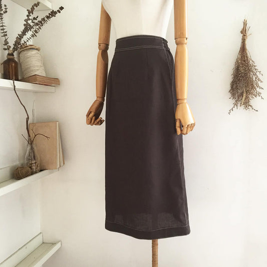 Lucille Linen Skirt