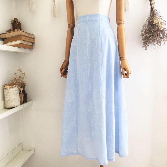 Polly Linen Blend Skirt