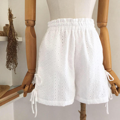 Nora Broderie Anglaise Shorts