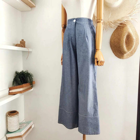 Leona Chambray Pants