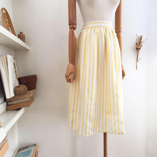 Abigail Linen Skirt