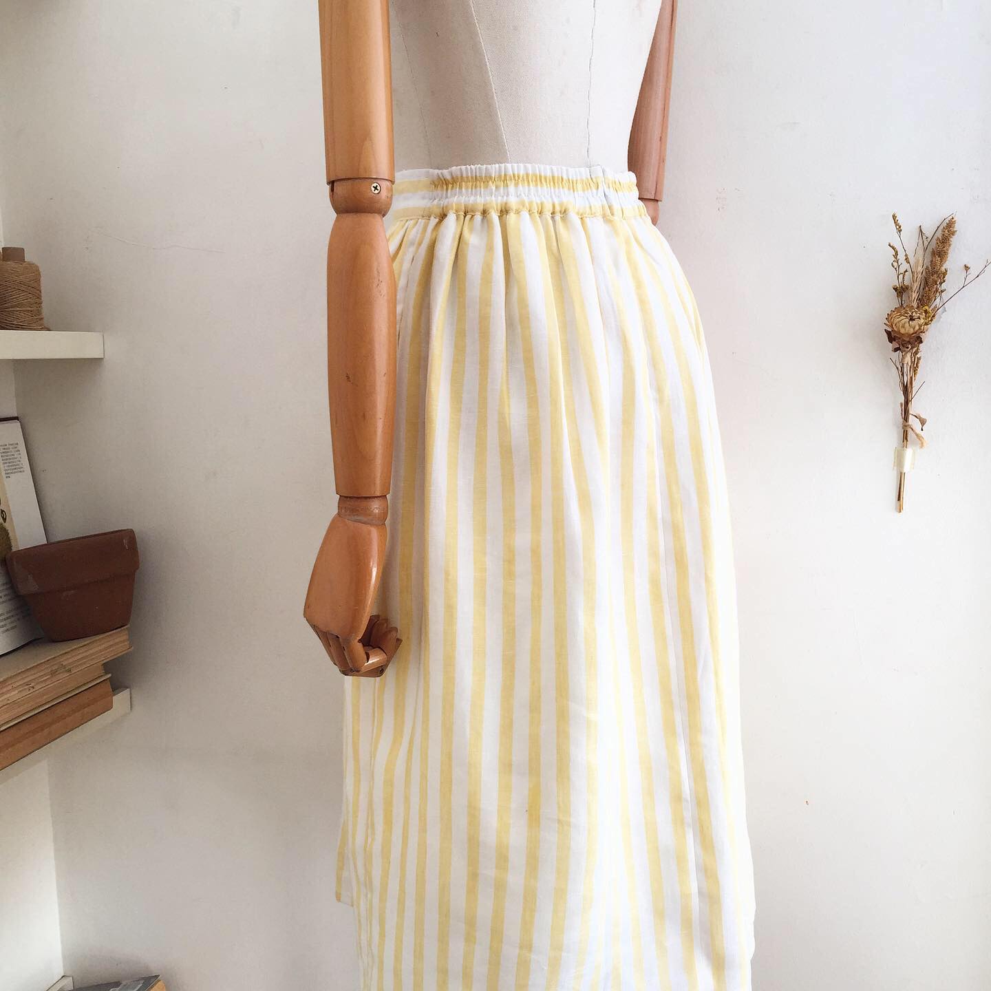 Abigail Linen Skirt