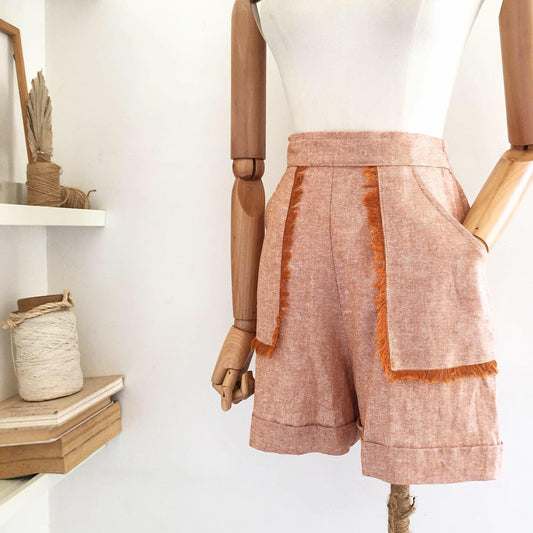 Meredith Linen Shorts