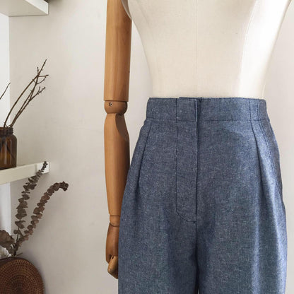 Leona Linen Chambray Pants