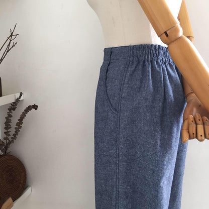 Leona Linen Chambray Pants