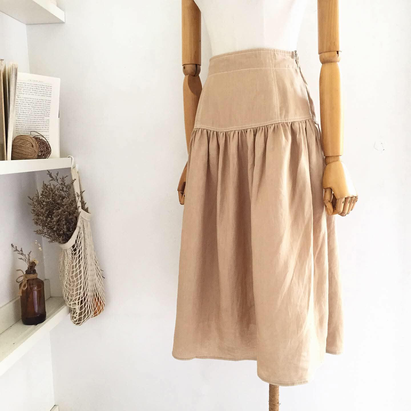 Belle Linen Skirt