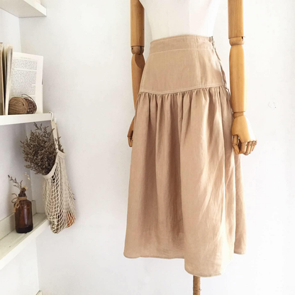 Belle Linen Skirt