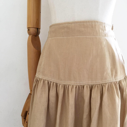 Belle Linen Skirt