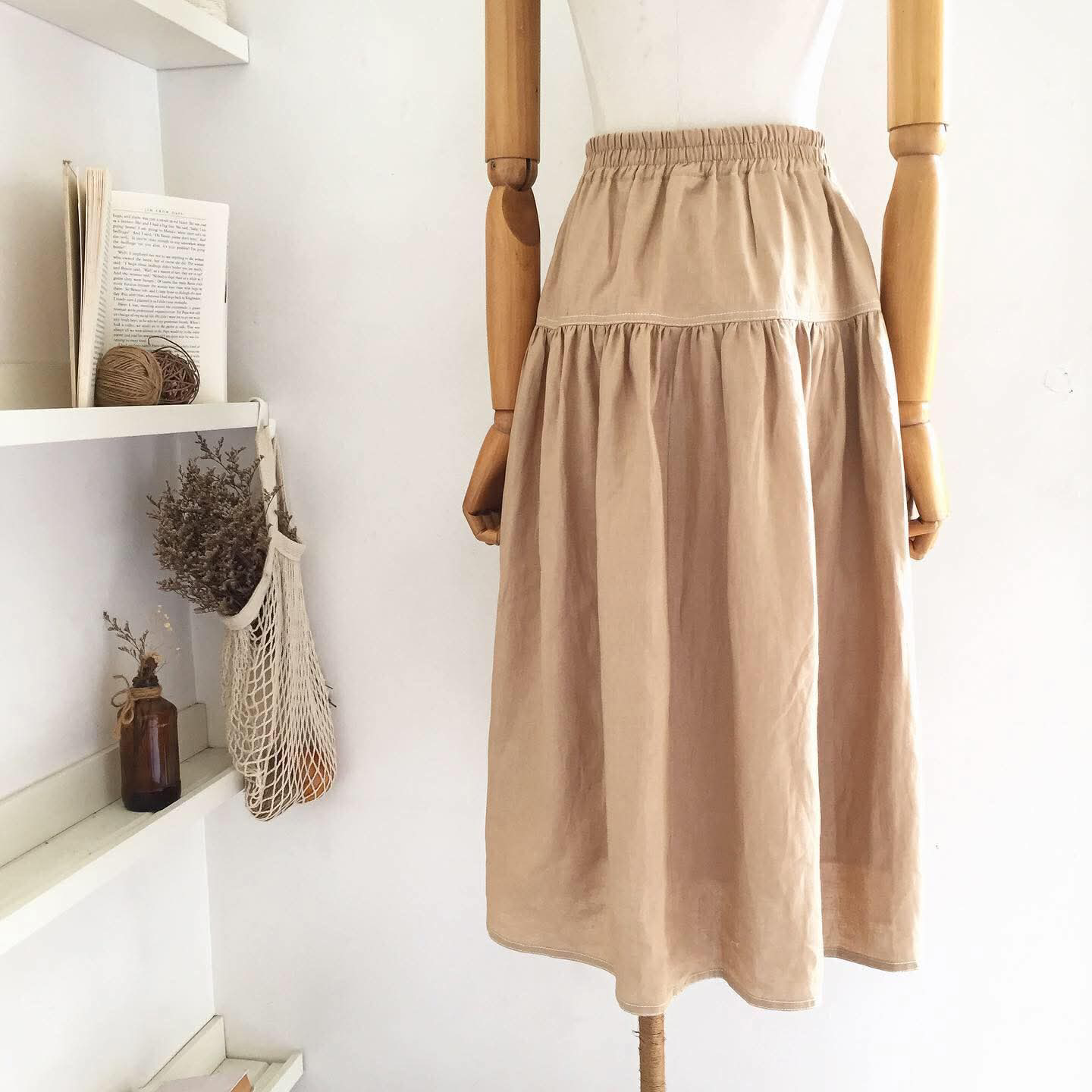 Belle Linen Skirt