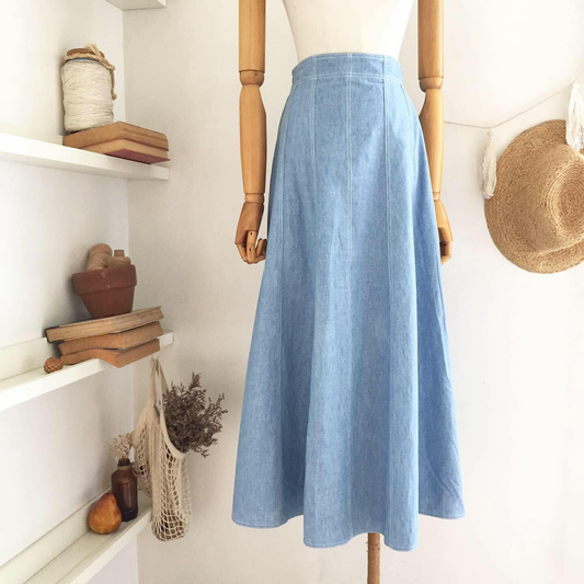 Polly Chambray Skirt
