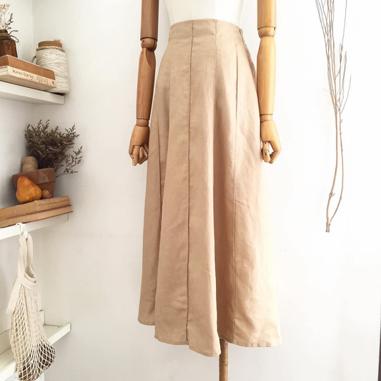 Amelia Linen Skirt