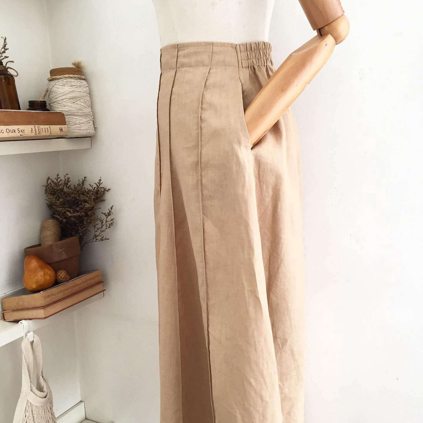 Amelia Linen Skirt