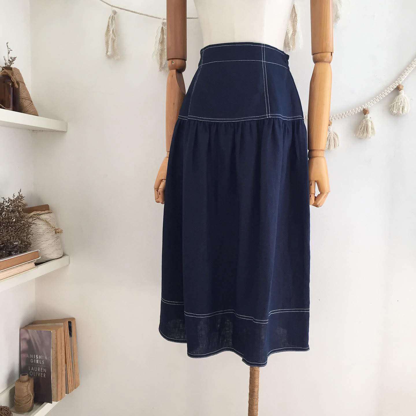Belle Linen Skirt