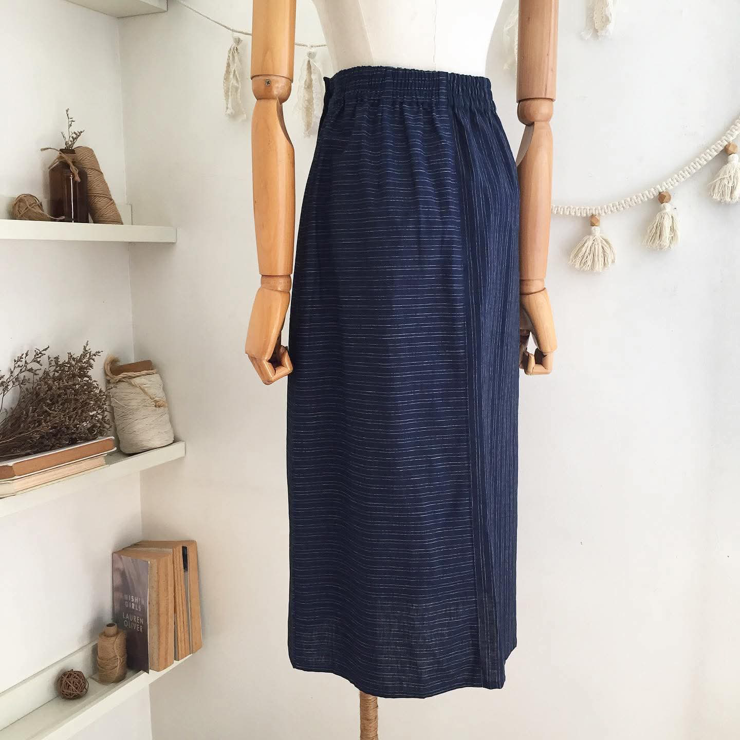 Daria Linen Blend Skirt