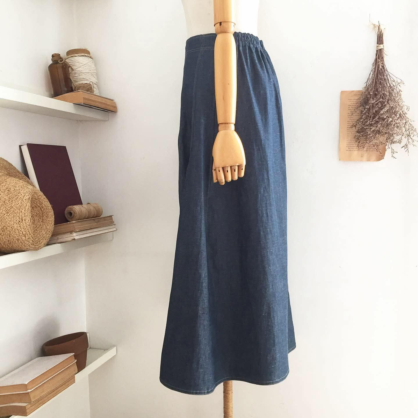 Polly Chambray Skirt