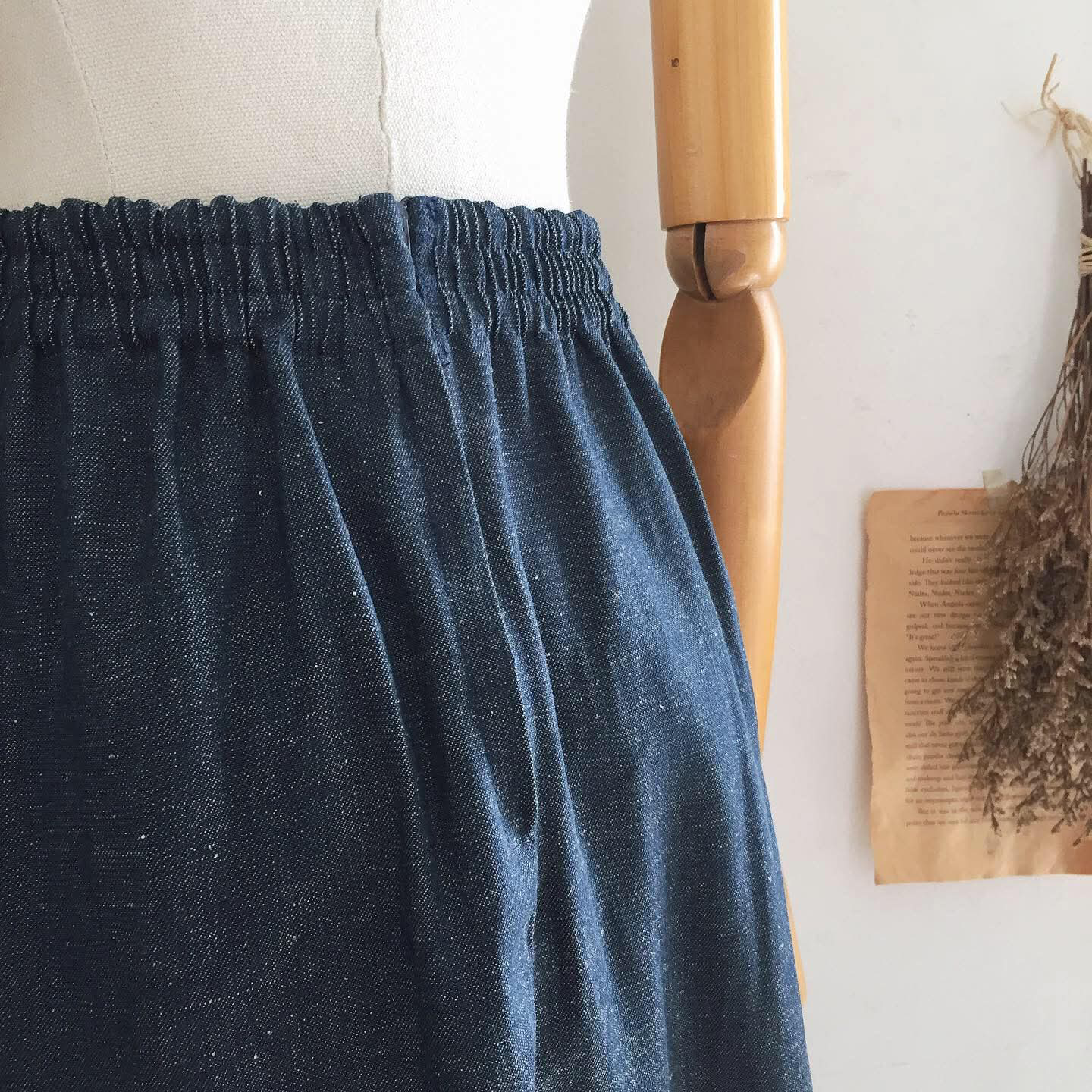 Polly Chambray Skirt