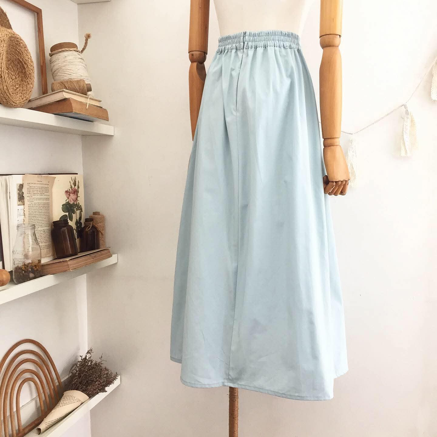 Elisa Linen Blend Skirt