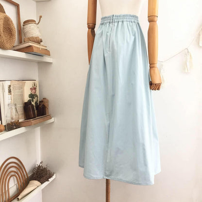 Elisa Linen Blend Skirt