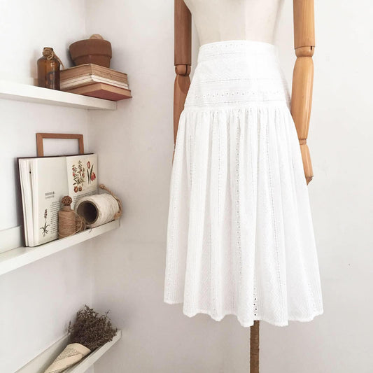Belle Broderie Anglaise Skirt
