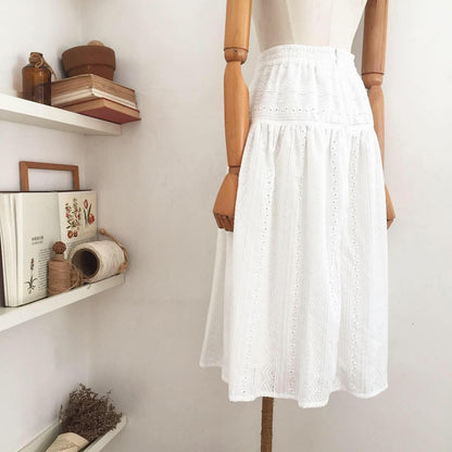 Belle Broderie Anglaise Skirt