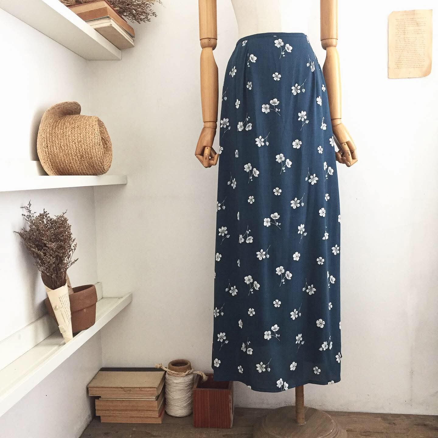 Laura Cotton Crepe Skirt