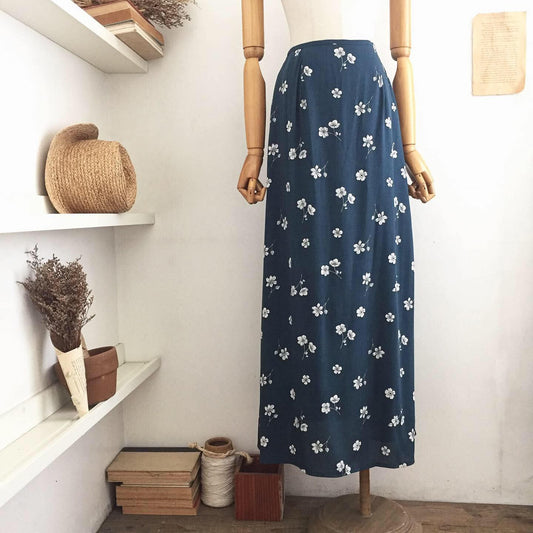 Laura Cotton Crepe Skirt