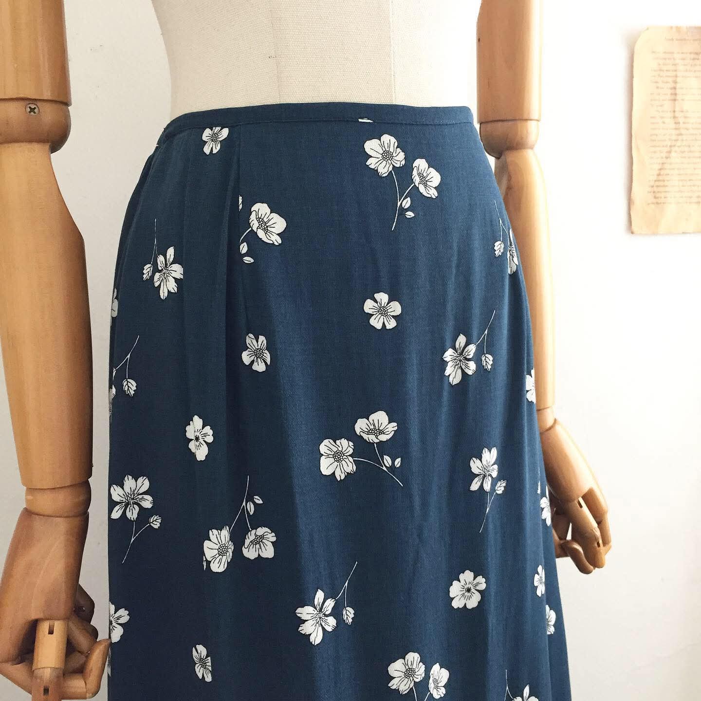 Laura Cotton Crepe Skirt