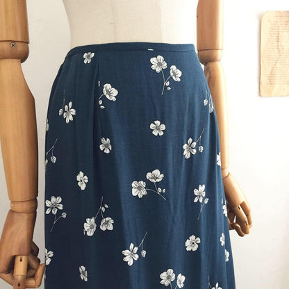 Laura Cotton Crepe Skirt
