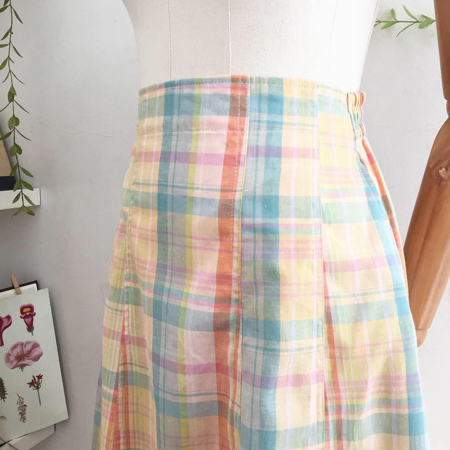 Polly Linen Blend Skirt