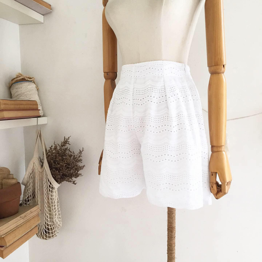 Aubrey Broderie Anglaise Shorts