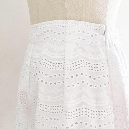 Aubrey Broderie Anglaise Shorts