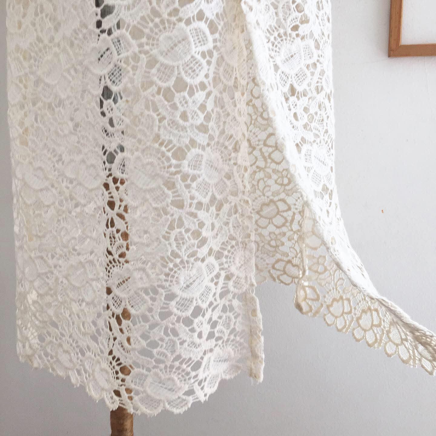 Fern Guipure Lace Skirt