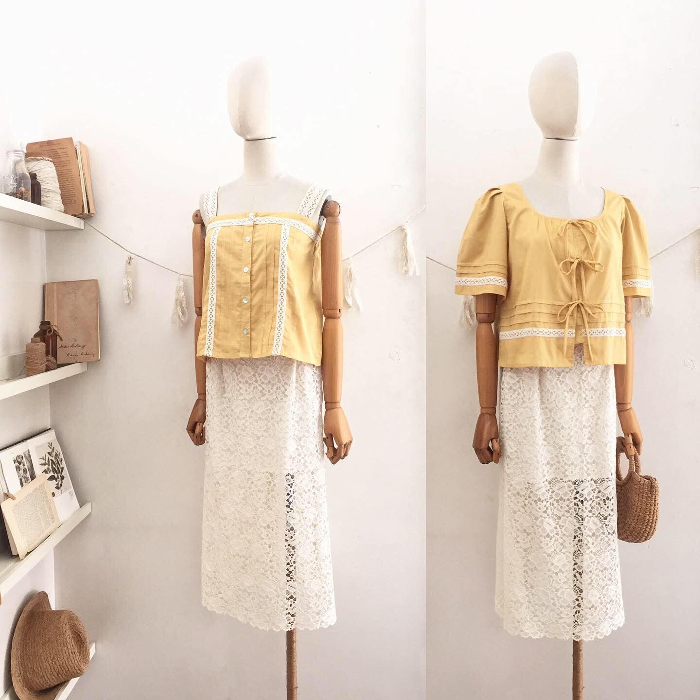 Fern Guipure Lace Skirt