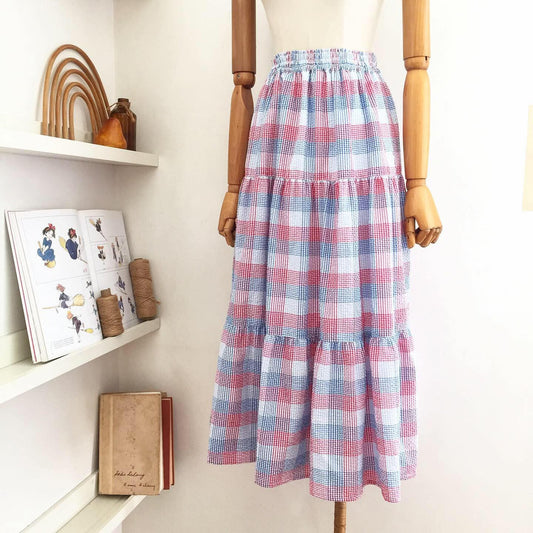 Carina Seersucker Skirt