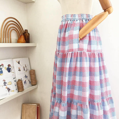 Carina Seersucker Skirt
