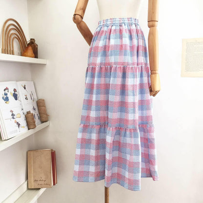 Carina Seersucker Skirt