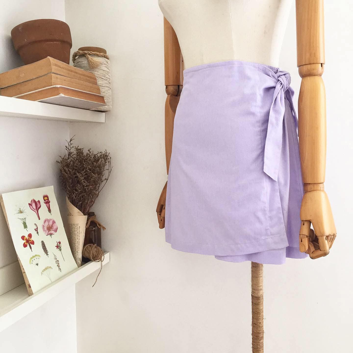 Tara Cotton Linen Skirt
