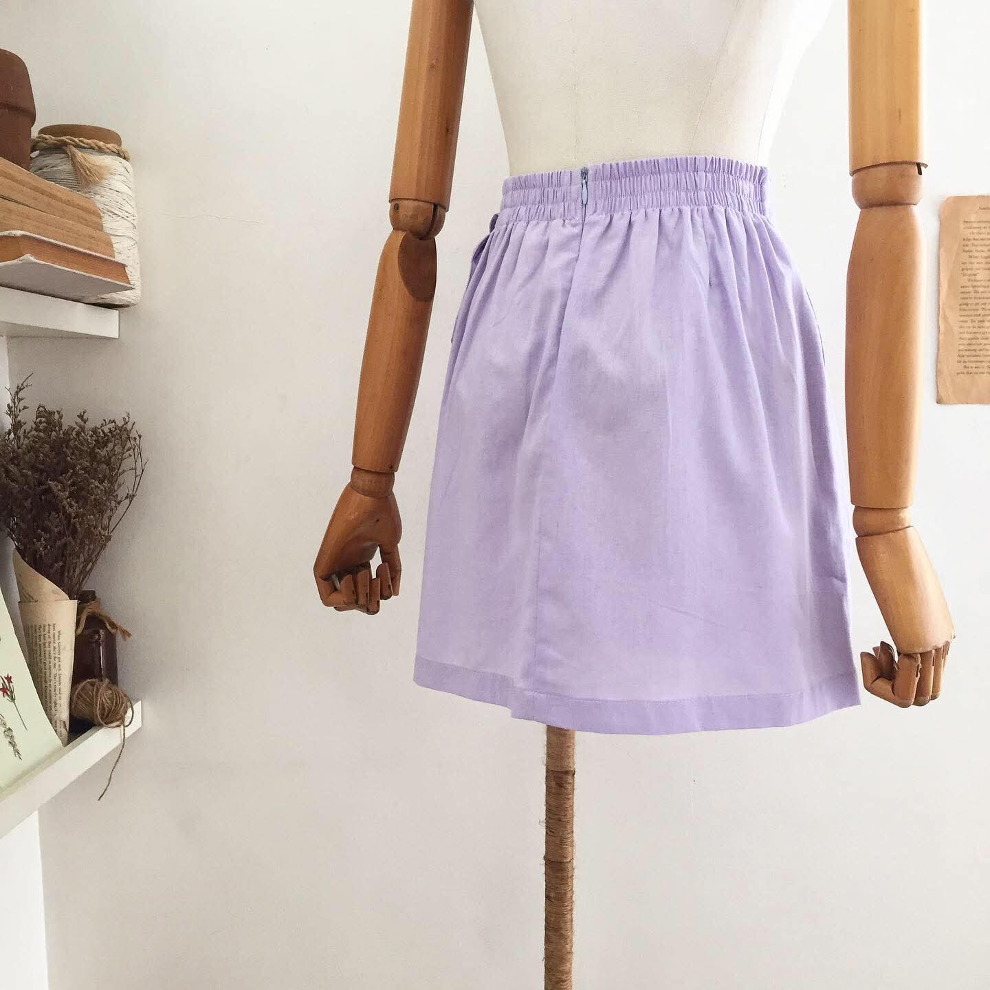 Tara Cotton Linen Skirt
