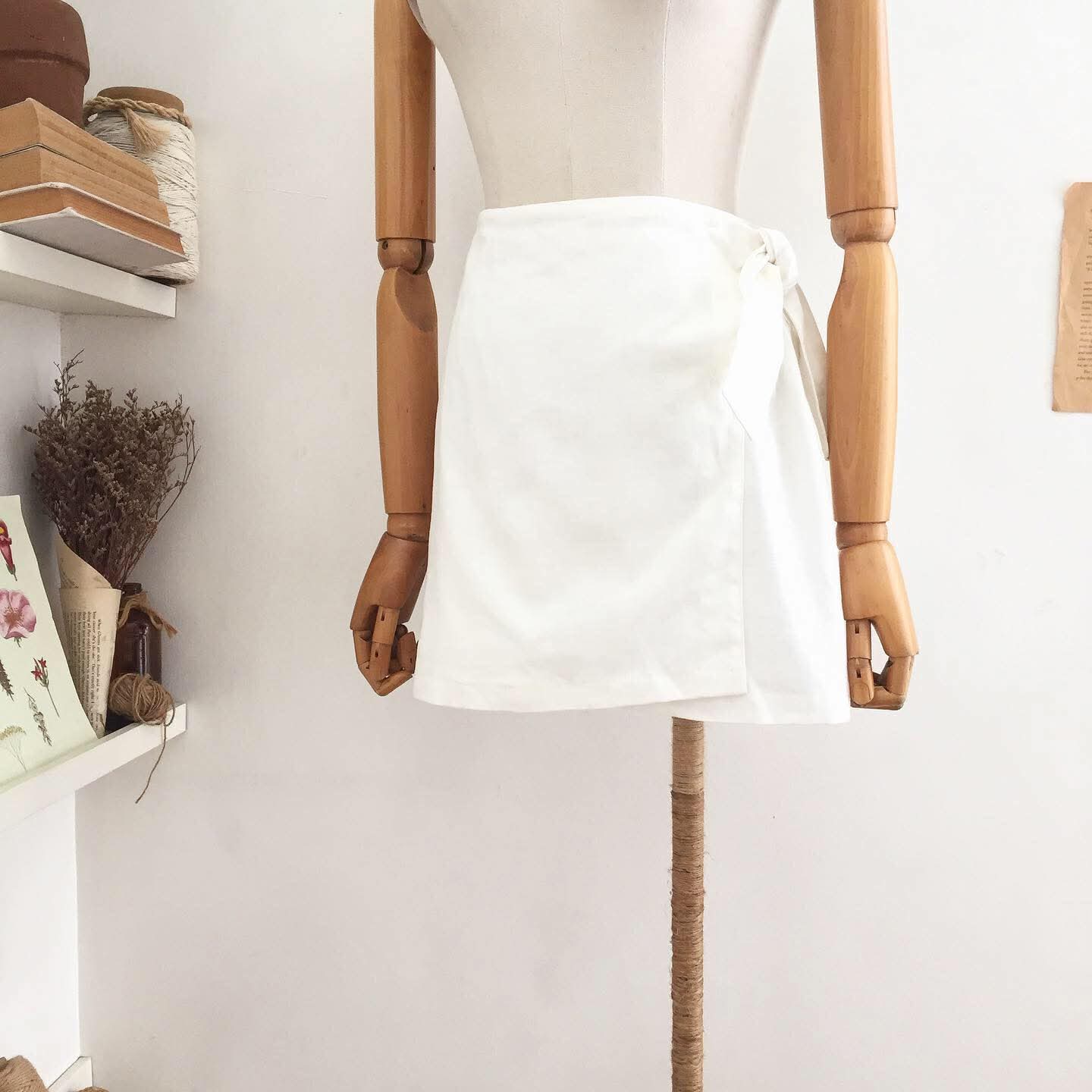 Tara Linen Blend Skirt