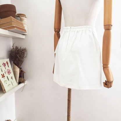 Tara Linen Blend Skirt