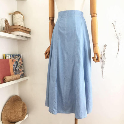 Polly Chambray Skirt