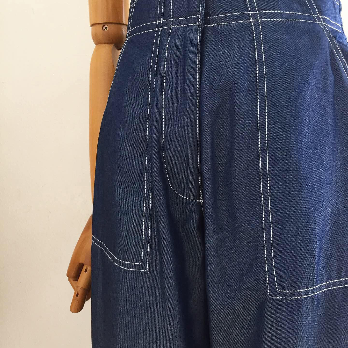 Marlowe Blended Chambray Pants