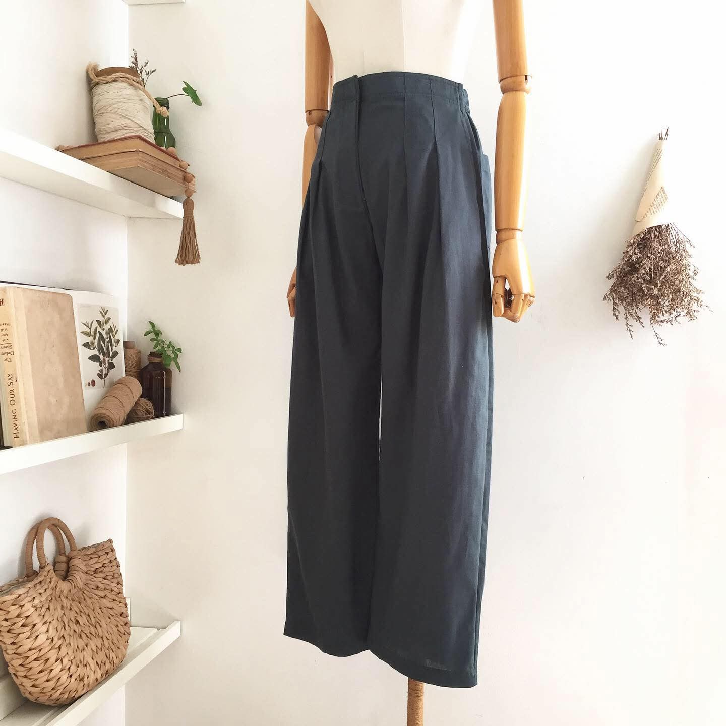 Lorenzo Cotton Linen Pants