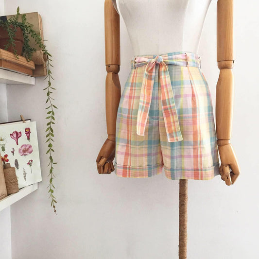 Faith Linen Blend Shorts