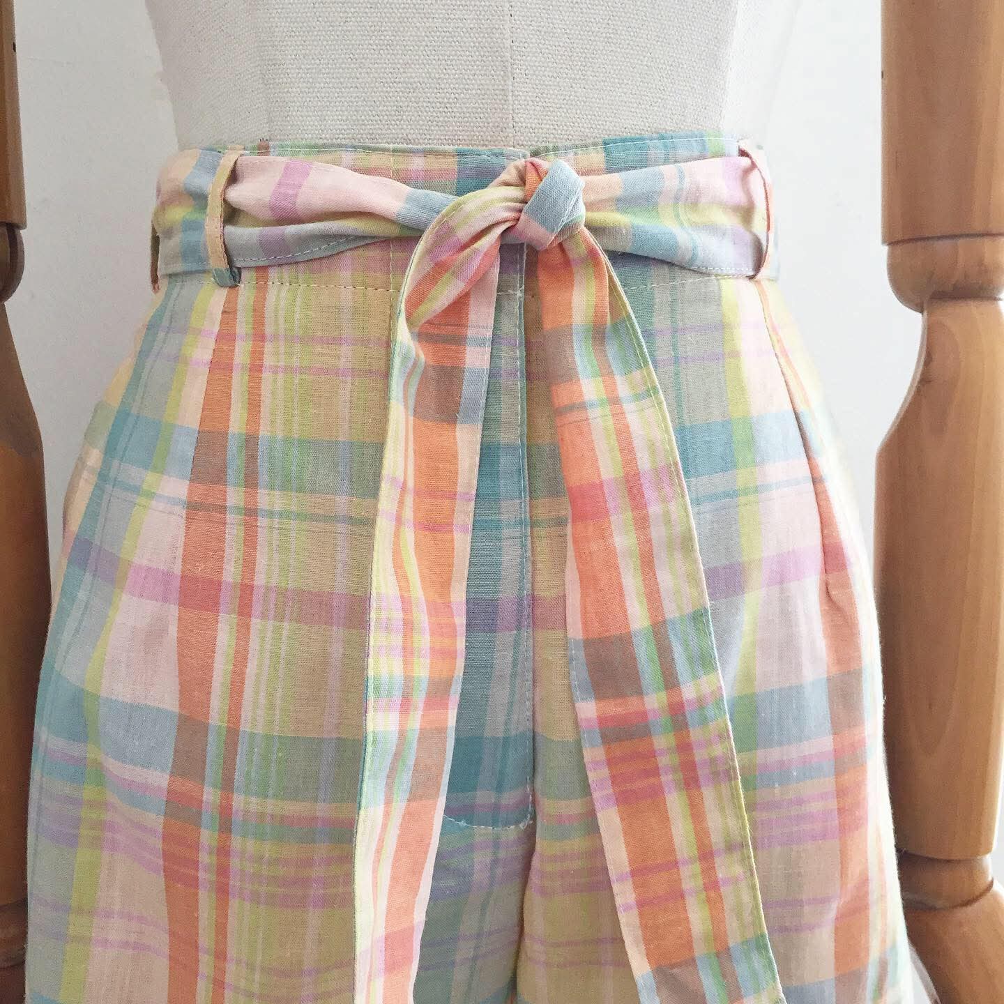 Faith Linen Blend Shorts