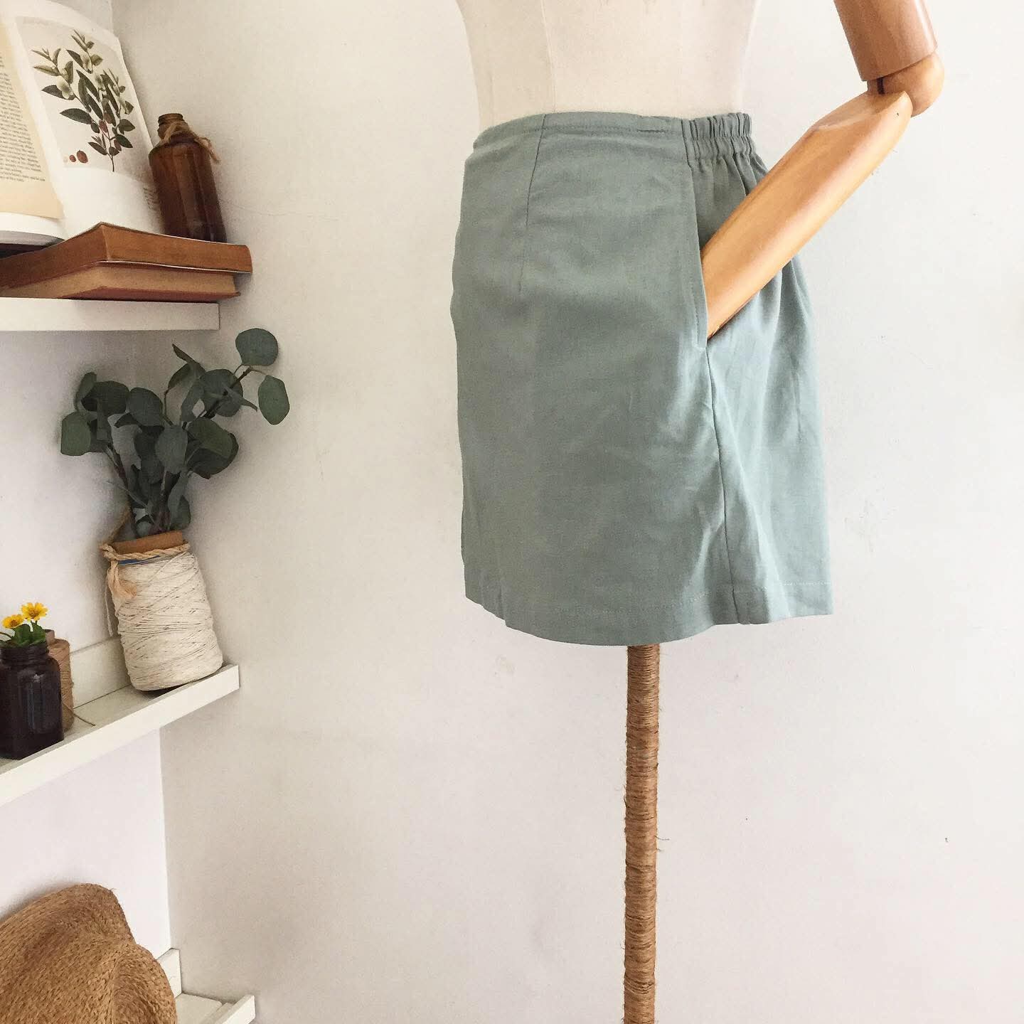 Riley Linen Blend Skorts
