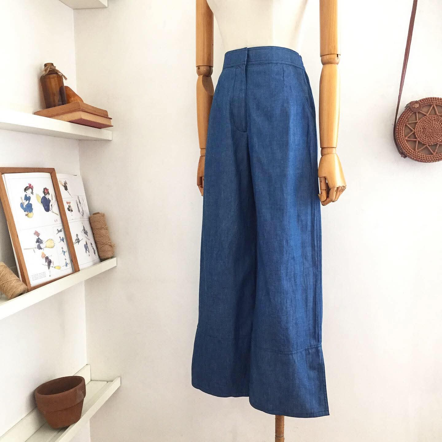 Leona Chambray Pants