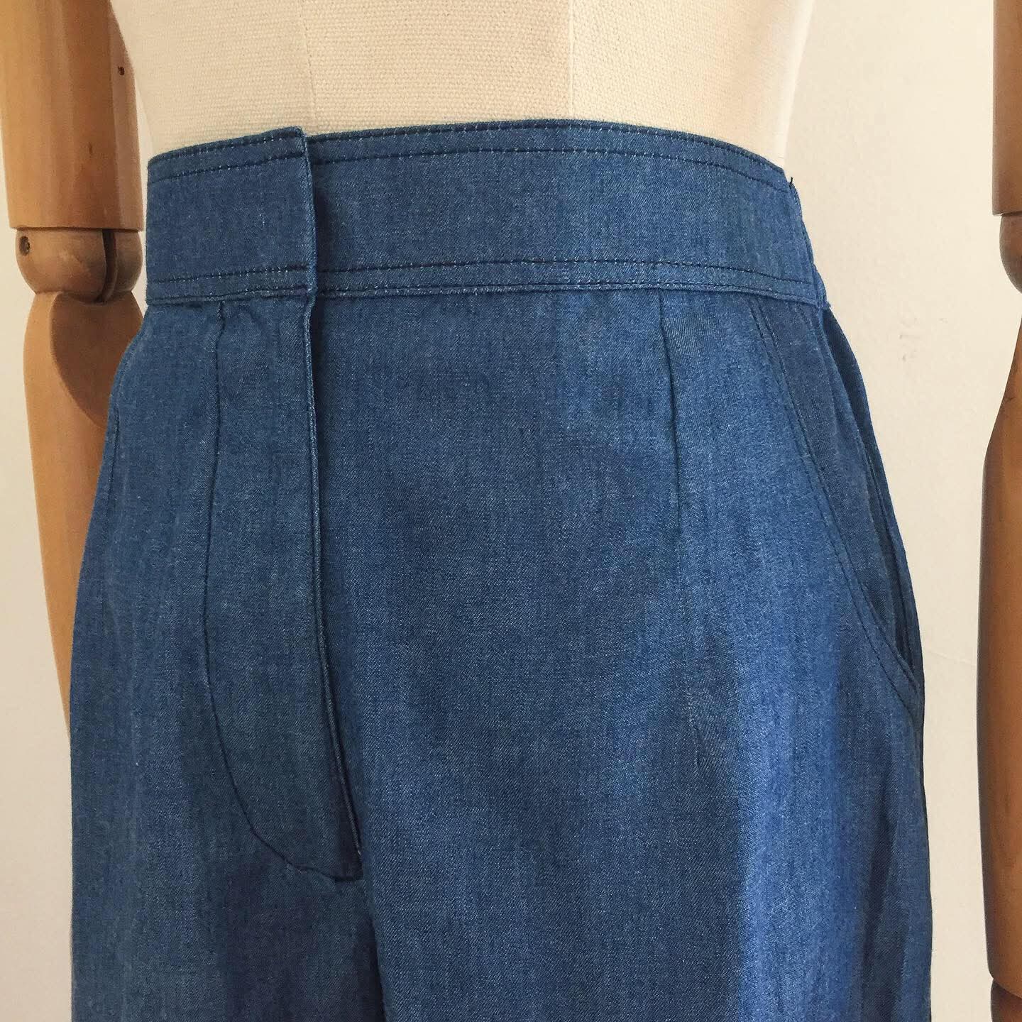 Leona Chambray Pants