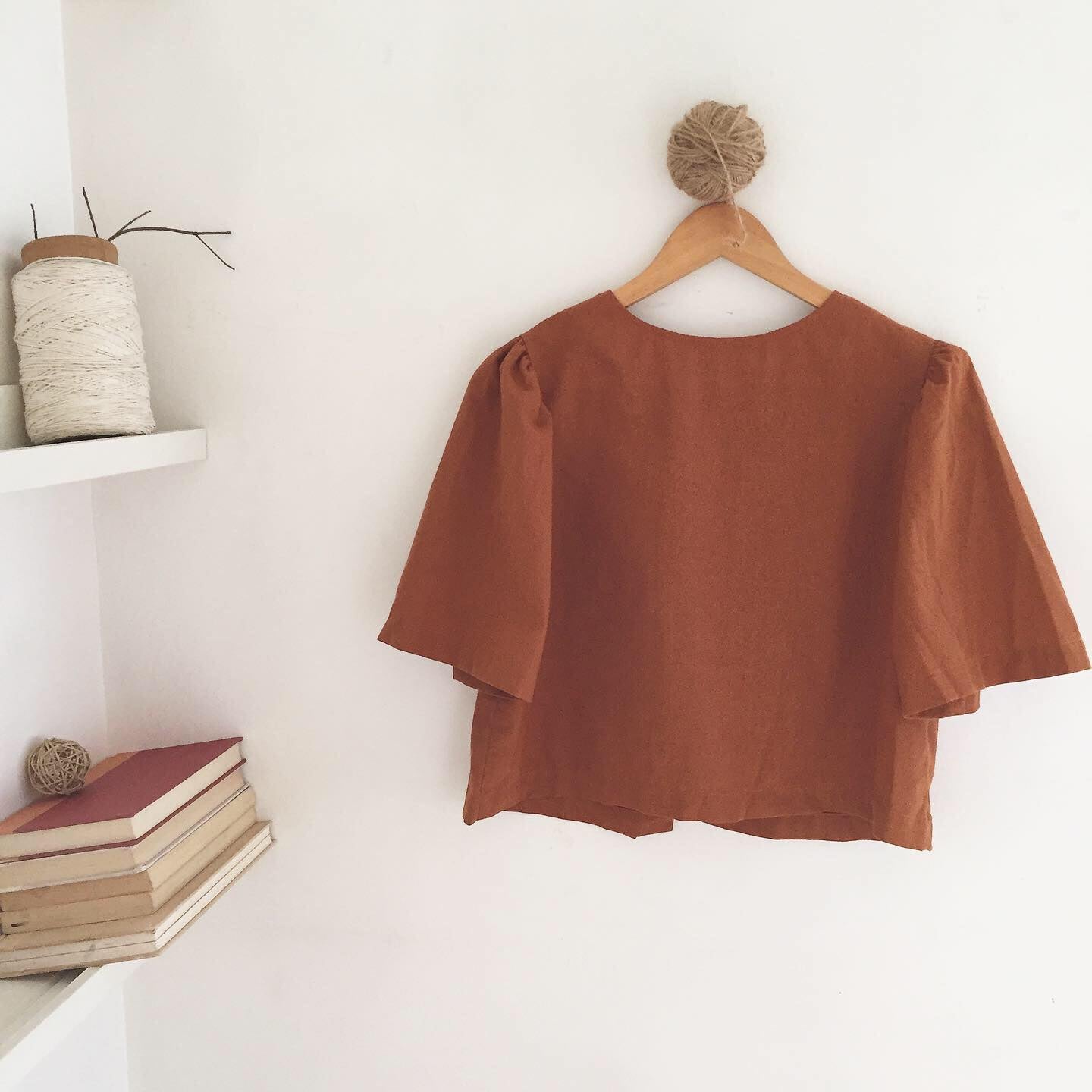 Emilia Linen Blend Top